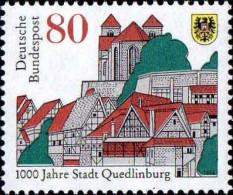 RFA Poste N** Yv:1597 Mi:1765 1000.Jahre Stadt Quedlinburg - Neufs