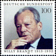 RFA Poste N** Yv:1538 Mi:1706 Willy Brandt Chancelier - Ongebruikt