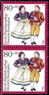 RFA Poste N** Yv:1529 Mi:1697 Wohlfahrtspflege Föhr (Paire) - Unused Stamps