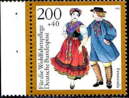 RFA Poste N** Yv:1532 Mi:1700 Wohlfahrtspflege Ernstroda (Bord De Feuille) - Unused Stamps