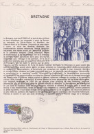 1977 FRANCE Document De La Poste Bretagne N° 1917 - Documenten Van De Post