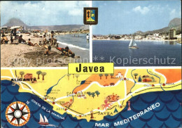 72549146 Javea Strand Lagplan Javea - Sonstige & Ohne Zuordnung