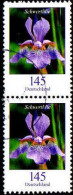 RFA Poste Obl Yv:2330 Mi:2507 Schwertlilie Iris Paire (Beau Cachet Rond) - Usados