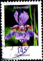 RFA Poste Obl Yv:2330 Mi:2507 Schwertlilie Iris (Beau Cachet Rond) - Usados