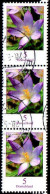 RFA Poste Obl Yv:2305 Mi:2480A Krokus 3 Se Tenant (Beau Cachet Rond) - Usados