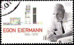 RFA Poste Obl Yv:2246 Mi:2421 Egon Eiermann Architecte (Beau Cachet Rond) - Used Stamps