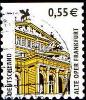RFA Poste Obl Yv:2128b Mi:2304C Alte Oper Frankfurt (cachet Rond) - Used Stamps