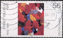 RFA Poste Obl Yv:2095 Mi:2267 Ernst Wilhelm Nay 1902-1968 (TB Cachet Rond) - Used Stamps