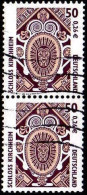 RFA Poste Obl Yv:2042 Mi:2210 Schloss Kirchheim Paire (Lign.Ondulées) - Used Stamps
