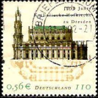 RFA Poste Obl Yv:2023 Mi:2196 250 Jahre Katholische Hofkirche Zu Dresden (TB Cachet Rond) - Usados