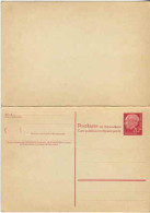 RFA Entier-P N** Yv:  69 Mi:184 Postkarte Mit Antwortkarte Theodor Heuss - Cartoline - Nuovi