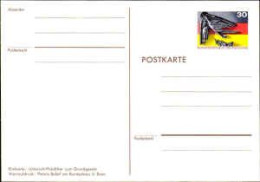 RFA Entier-P N** (5000) 25 Jahre Bundesrepublik Deutschland Phönix Relief - Cartoline - Nuovi
