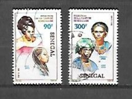 TIMBRE OBLITERE DU SENEGAL DE 1986 N° MICHEL 870 873 - Senegal (1960-...)