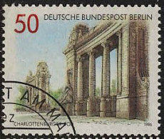 Berlin Poste Obl Yv:722/724 Sites & Monuments Portes & Portails Berlin (beau Cachet Rond) - Used Stamps