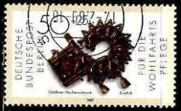 Berlin Poste Obl Yv:754/757 Bienfaisance Art De La Bijouterie (TB Cachet Rond) - Used Stamps