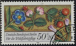 Berlin Poste Obl Yv:704/707 Bienfaisance Miniatures (beau Cachet Rond) - Usati