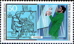 Berlin Poste N** Yv:715/718 Pour La Jeunesse Métiers Manuels - Unused Stamps