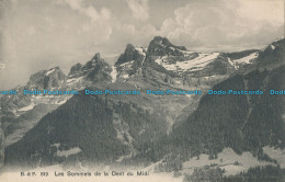 R009574 Les Sommets De La Dent Du Midi. Franco Suisse. No 819 - Monde