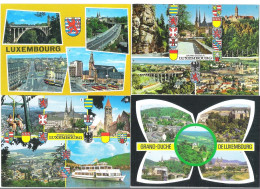 LUXEMBOURG -   LUXEMBOURG   - 4 CPA  (L 104) - Luxemburgo - Ciudad