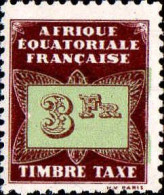 AEF Taxe N* Yv:11 Mi:11 Timbre Taxe (avec Charnière) - Unused Stamps
