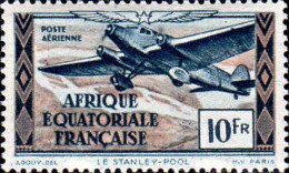 AEF Avion N** Yv:38 Mi:206 Le Stanley-Pool - Neufs