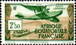 AEF Avion N** Yv: 3 Mi:69 Pointe-Noire - Unused Stamps