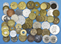 Jetons / Tokens •   ± 56 X • Lot Including Many Scarcer Token • [24-774] - Unclassified