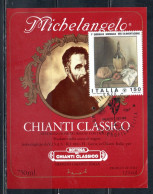 ITALIA 22-2-1992 BOTTEGE DEL CHIANTI CLASSICO MICHELANGELO GREVE IN CHIANTI CARTOLINA CARD MAXIMUM - Cartas Máxima