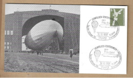 Los Vom 19.05 -  Sammlerkarte Aus Leinfelden 1981   Zeppelinkarte - Lettres & Documents
