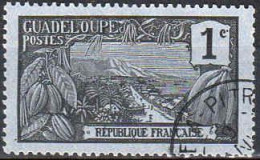 Guadeloupe Poste Obl Yv: 55 Mi:52 Mont Houelmont Basse-Terre (TB Cachet Rond) - Used Stamps
