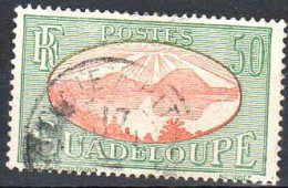 Guadeloupe Poste Obl Yv:110 Mi:108 Rade Des Saintes (Beau Cachet Rond) - Usados