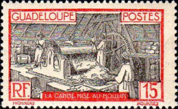 Guadeloupe Poste N** Yv:104 Mi:101 La Canne Mise Au Moulin (G.trop.) - Ungebraucht