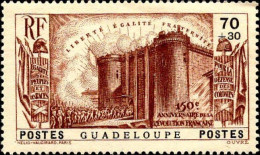 Guadeloupe Poste N** Yv:143 Mi:148 Prise De La Bastille (Petit Pt De Rouille) - Ongebruikt