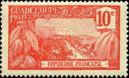 Guadeloupe Poste N** Yv: 59 Mi:56 Mont Houelmont Basse-Terre (Petit Def.gomme) - Unused Stamps