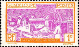 Guadeloupe Poste N* Yv: 99 Mi:96 La Canne Mise Au Moulin (sans Gomme) - Neufs
