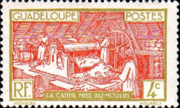 Guadeloupe Poste N* Yv:101 Mi:98 La Canne Mise Au Moulin (avec Charnière) - Nuevos