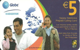 Spain: Prepaid IDT - Globe, Kababayan 08.11 - Altri & Non Classificati