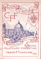 1952-FIRENZE Raduno Filatelico Annullo Speciale (8.11) Su Cartolina - Firenze (Florence)