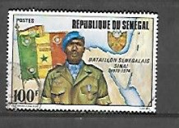 TIMBRE OBLITERE DU SENEGAL DE 1975 N° MICHEL 571 - Sénégal (1960-...)