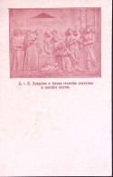 1895-CARTOLINA COMMEMORATIVA Centenario Nascita S.Antonio Da Padova Vignetta N.5 - Marcofilía