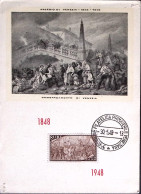 1948-Venezia III^Riunione Filatelica Primaverile Annullo Speciale (30.5) Su Cart - Demonstrationen