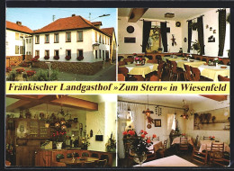 AK Karlstadt-Wiesenfeld, Fränkischer Landgasthof Zum Stern, Karlstadter Str. 29  - Karlstadt
