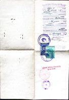 1948-CONSOLATO ITALIANO ZAGABRIA Passaporto Provvisorio Rilaciato A Zagabria (28 - Historische Documenten