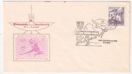 1969-AUSTRIA Mostra Francobollo Sportivo (15.5) Annullo Speciale Su Busta - Cartas & Documentos