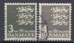 DENMARK 483-484,used,falc Hinged - Used Stamps