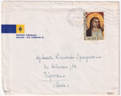 1966-GIOTTO (1031) Isolato Su Busta - 1961-70: Poststempel