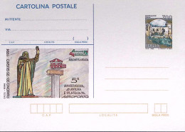 1994-ROMA AEROPORTO FIUMICINO Cartolina Postale Lire 700 Soprastampa IPZS Nuova - Entero Postal