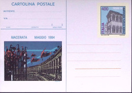 1984-Cartolina Postale Lire 400 Picena 30924 Nuova - Postwaardestukken