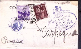 1947-Democratica C.50 E Lire 2 Su Piego Comunale Roma (29.1) - 1946-60: Storia Postale