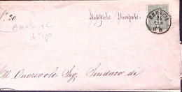 1877-CIFRA C.1 Su Stampati Brescia (24.2) - Marcophilie